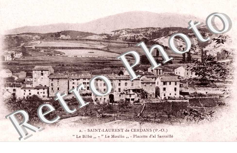 Le Bilbe Le moulin Placette d'al Sarraille