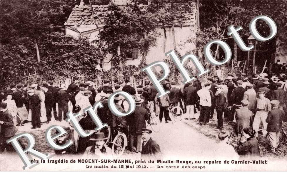 Le Repaire Garnier Vallet, 14-15 mai 1912, la Sortie des corps