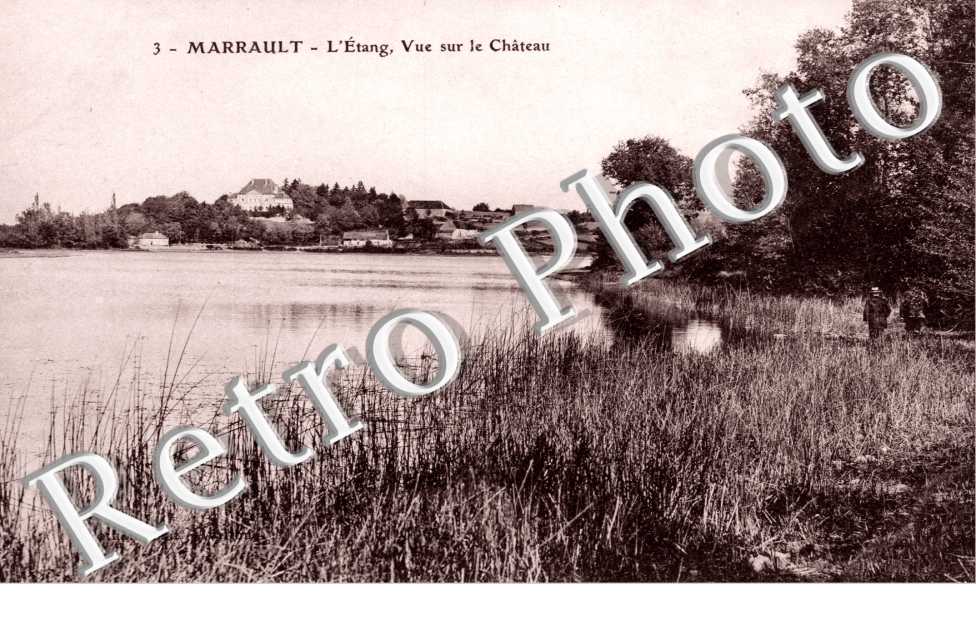 l'Etang, Vue sur le Chateau