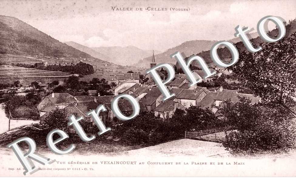 Vue generale, Au Confluent de la Plaine de La Maix
