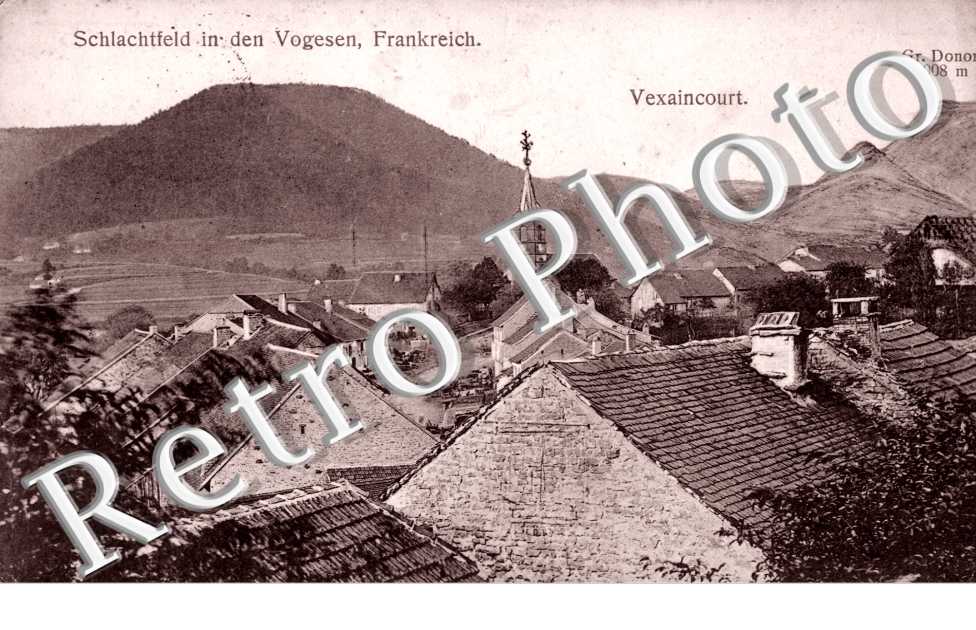 schlachtfeld in den vogesen