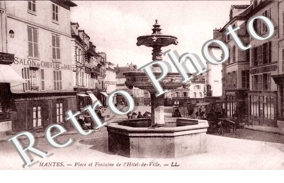 Place et Fontaine de l'Hotel de Ville