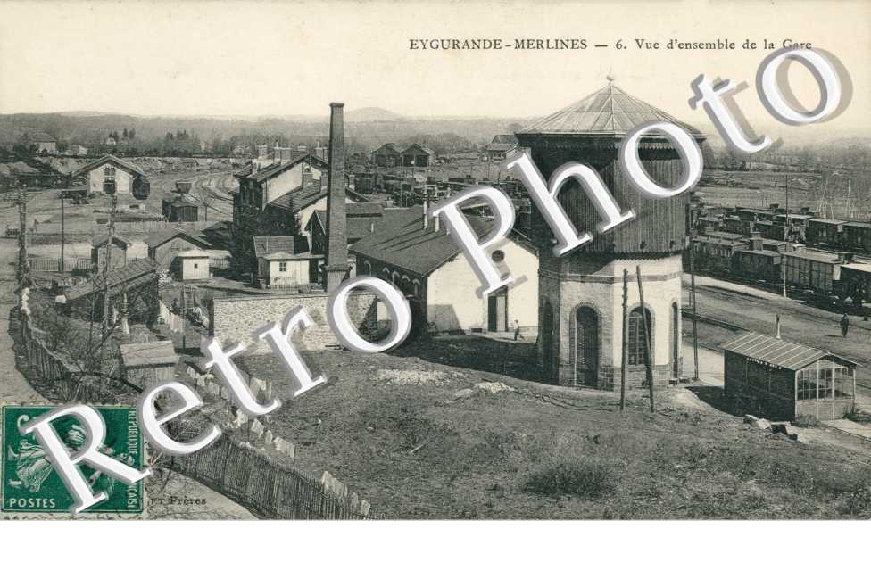 vue d'ensemble de la gare