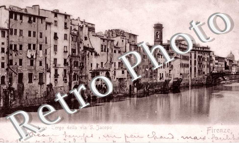 Lungo l'Arno, tergo della via San Jacopo