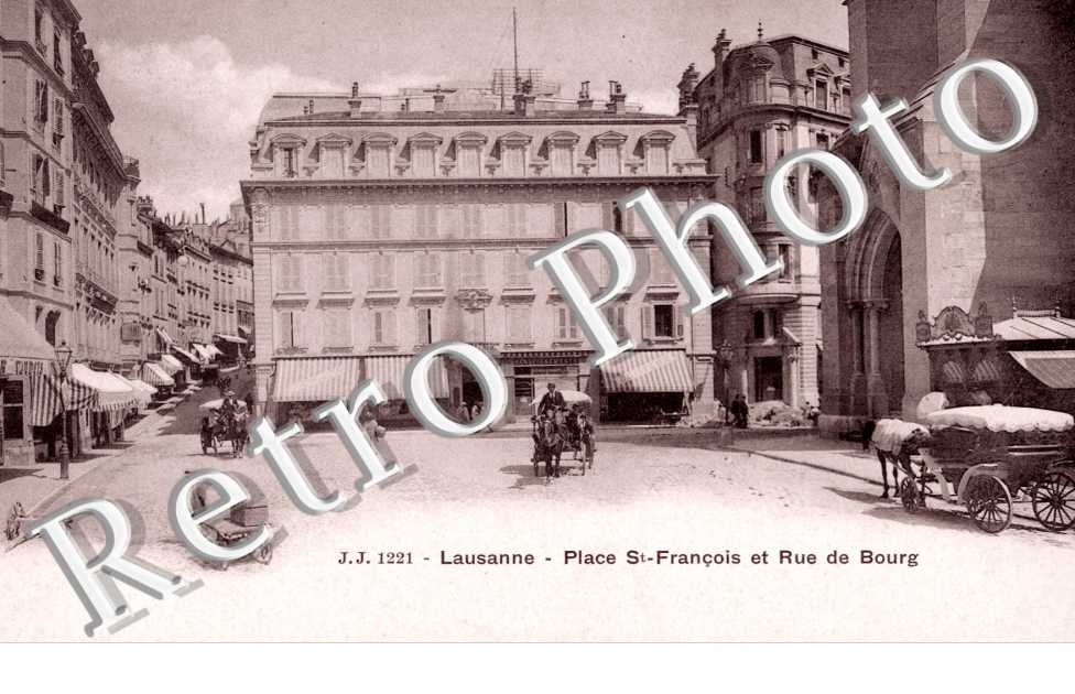 Place Saint-Francois et rue du Bourg
