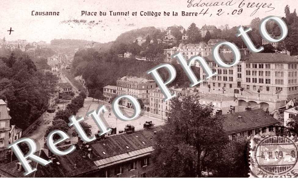 place du Tunnel et college de la barre
