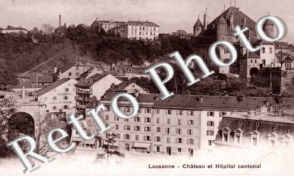 Chateau et Hopital cantonal
