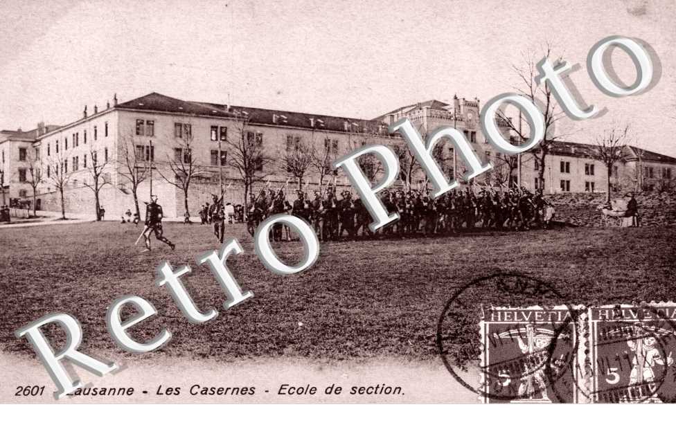 Les casernes, ecole de section