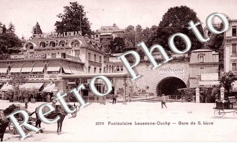 Funiculaire Lausanne Ouchy, Gare de S. Luce