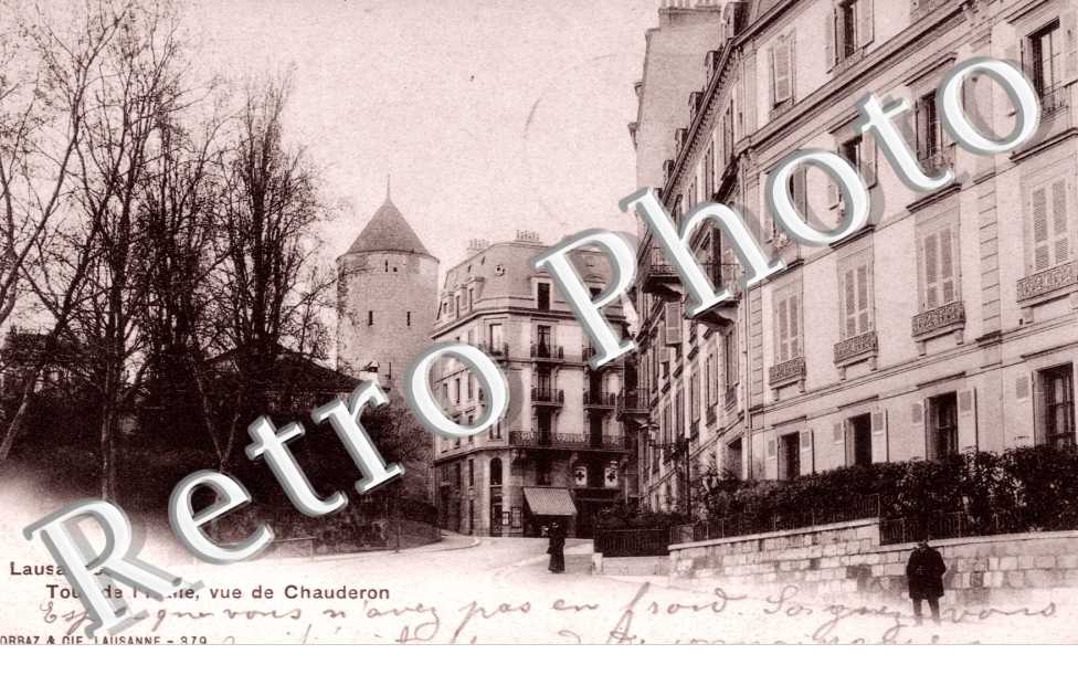 Tour de l'halle, vue de Chauderon
