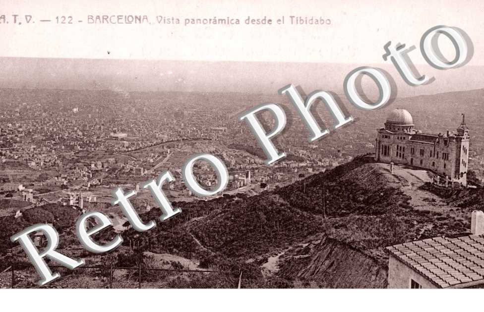 Vista panoramica desde el Tibidabo