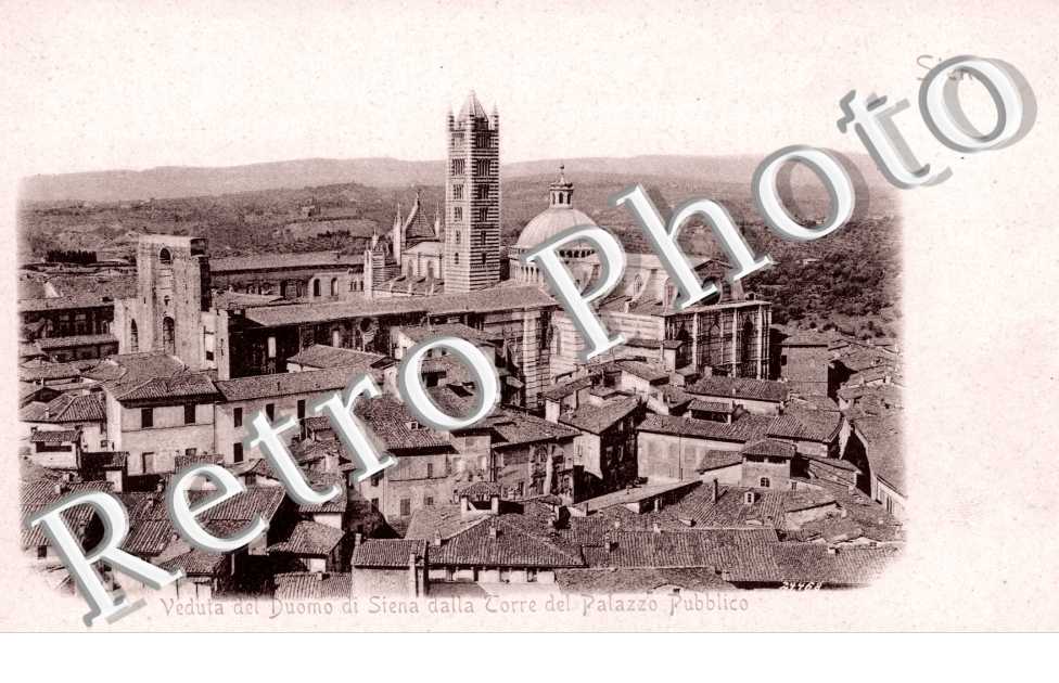 Veduta del Duomo di Siena dalla Torre del Palazzo Publico