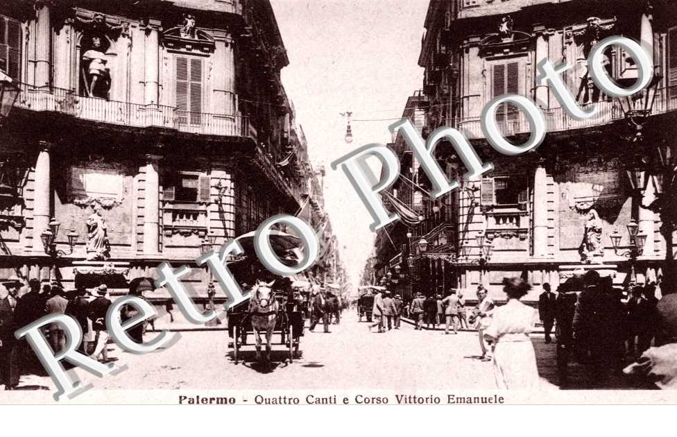 Quattro Canti e Corso Vittorio Emanuele