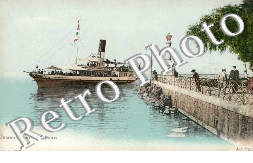 Bateau Salon "montreux", , bateau, lac