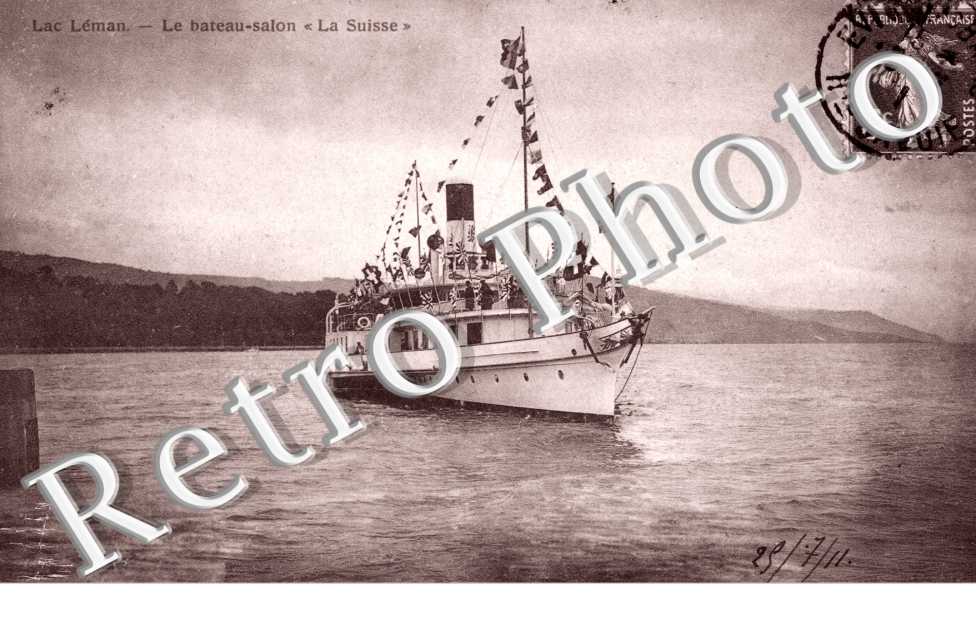 le Bateau-Salon "La Suisse"