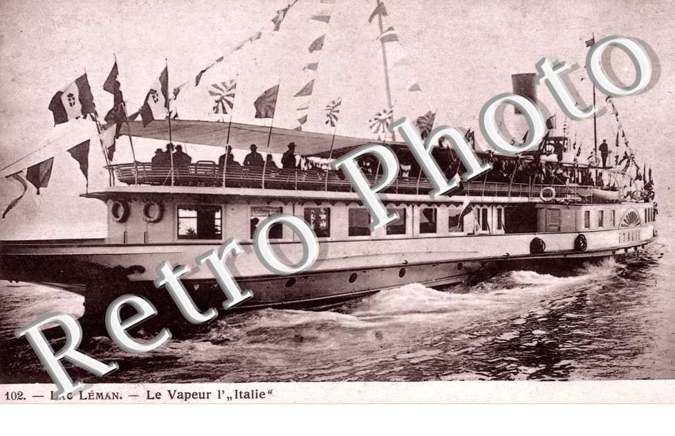 le Vapeur de l'Italie, bateau