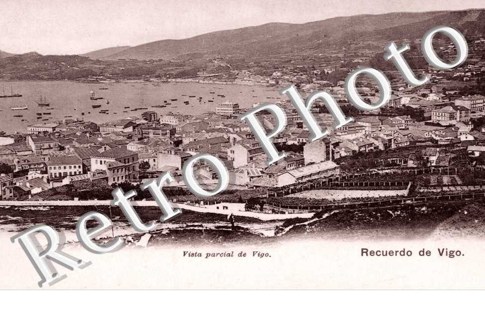 Vista parcial de Vigo