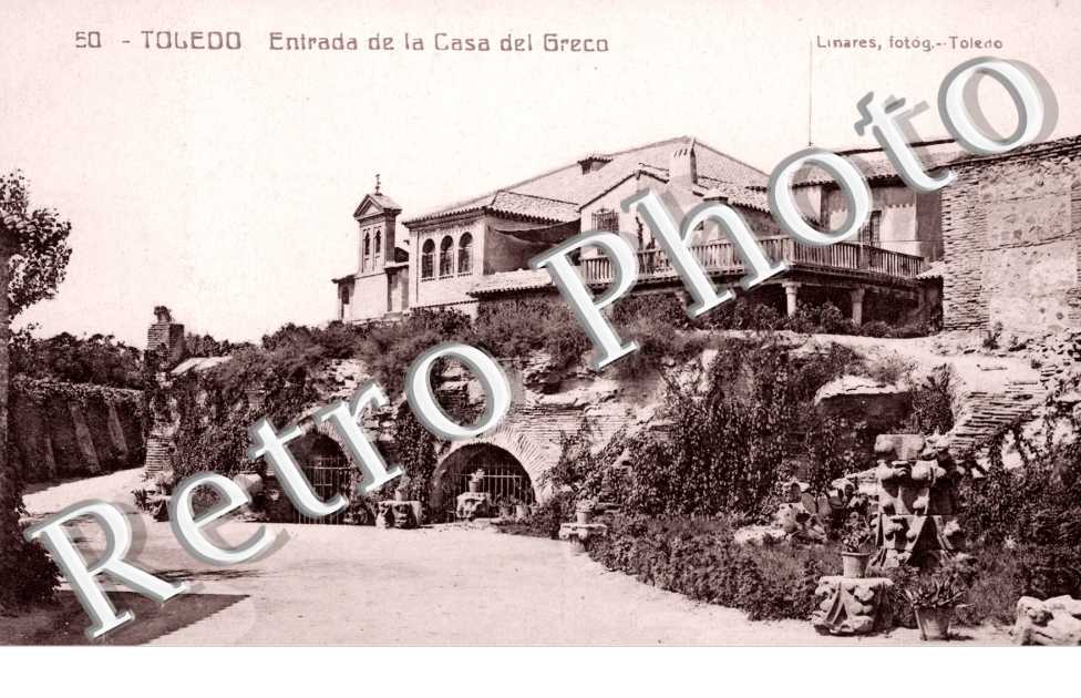 Entrada de la Casa del Greco