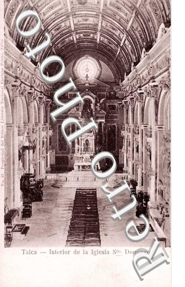 Interiorr de la iglesia Santo Domingo
