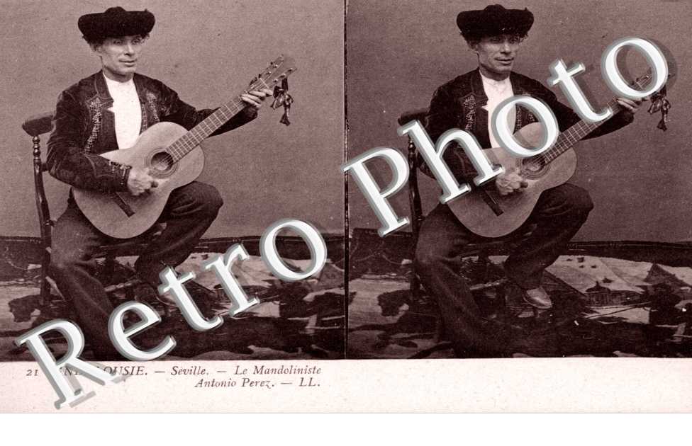 Le Mandoliniste Antonio Perez