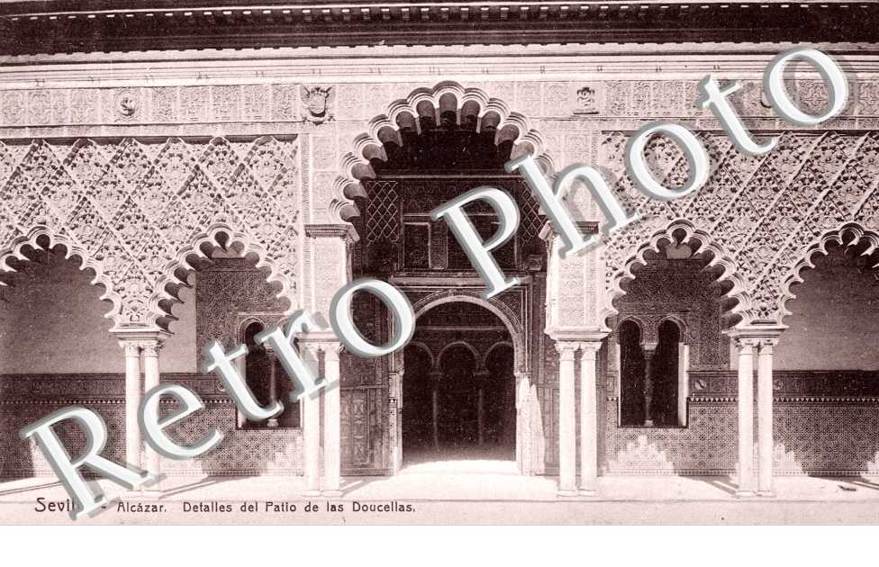 Detalles del Patio de las Doucellas