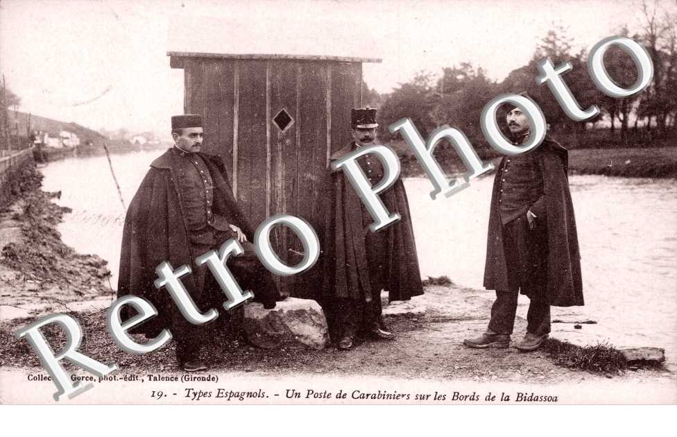 Un Poste de Carabiniers sur les Bords de la Bidassoa