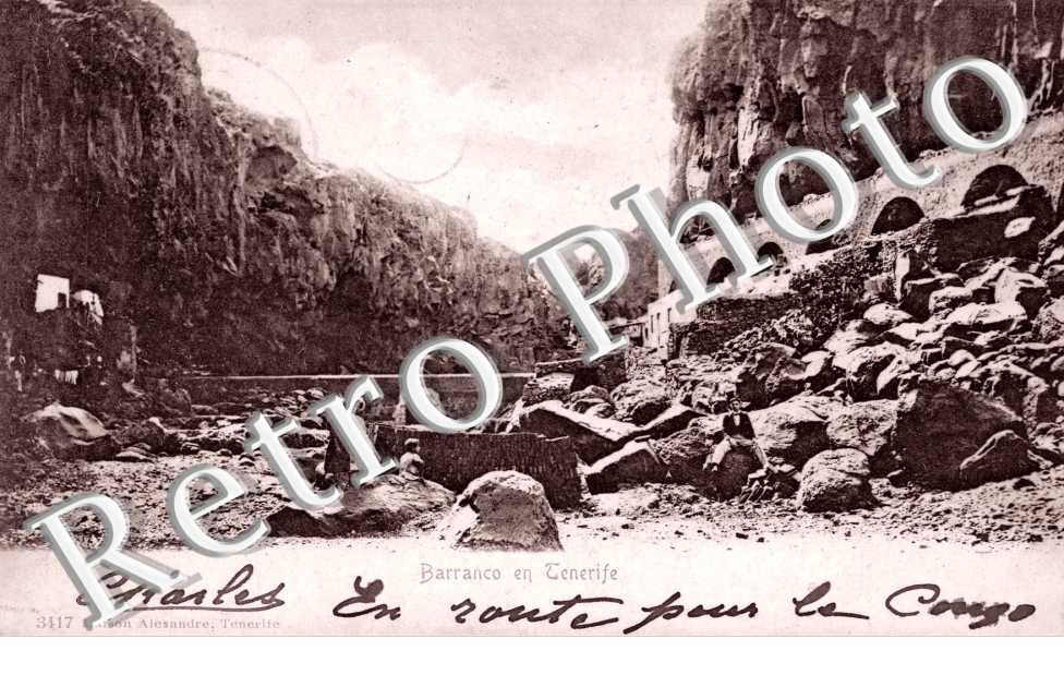 Barranco en Tenerife