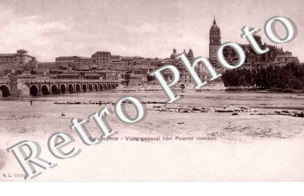 Vista general con puente romano