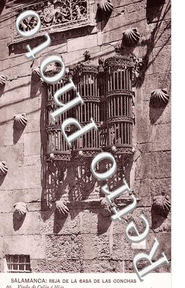 Reja de la casa de las conchas