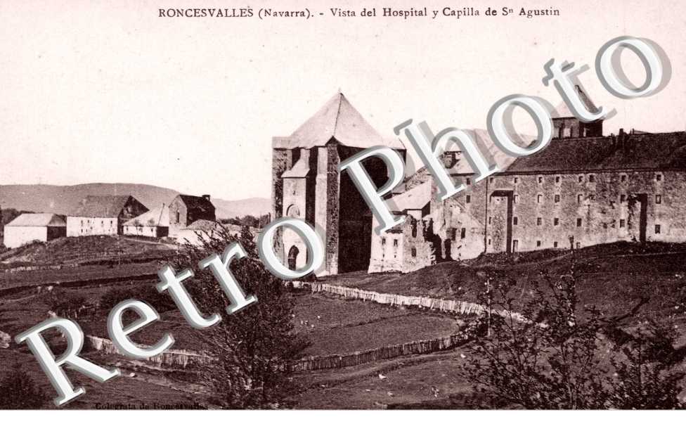 vista del hospital y capilla de San Agustin