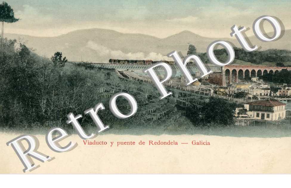 Viaducto y puente de Redondela