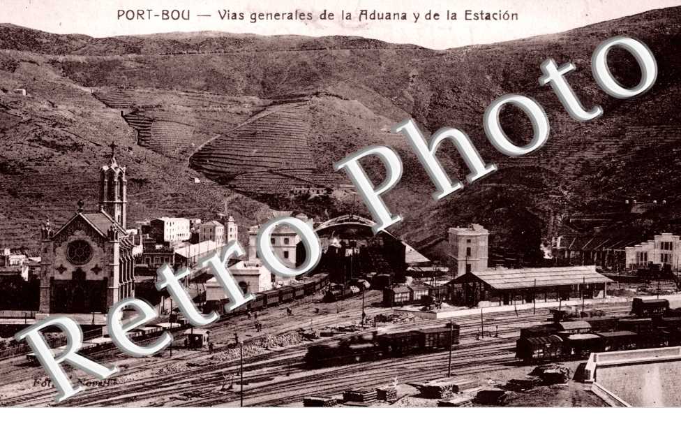 Vias generales de la Aduana y de la Estacion