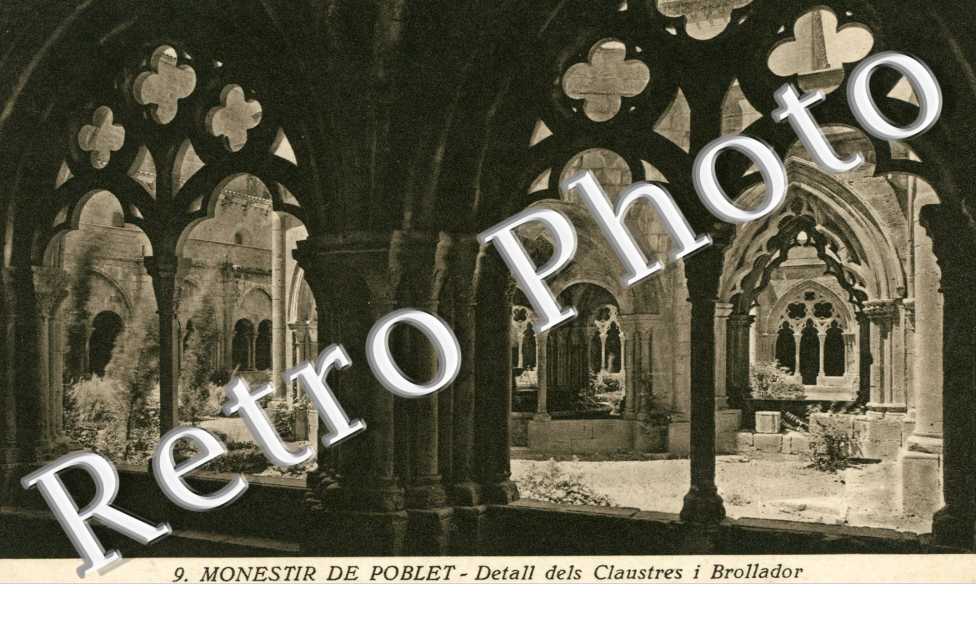 detall dels claustres i brollador