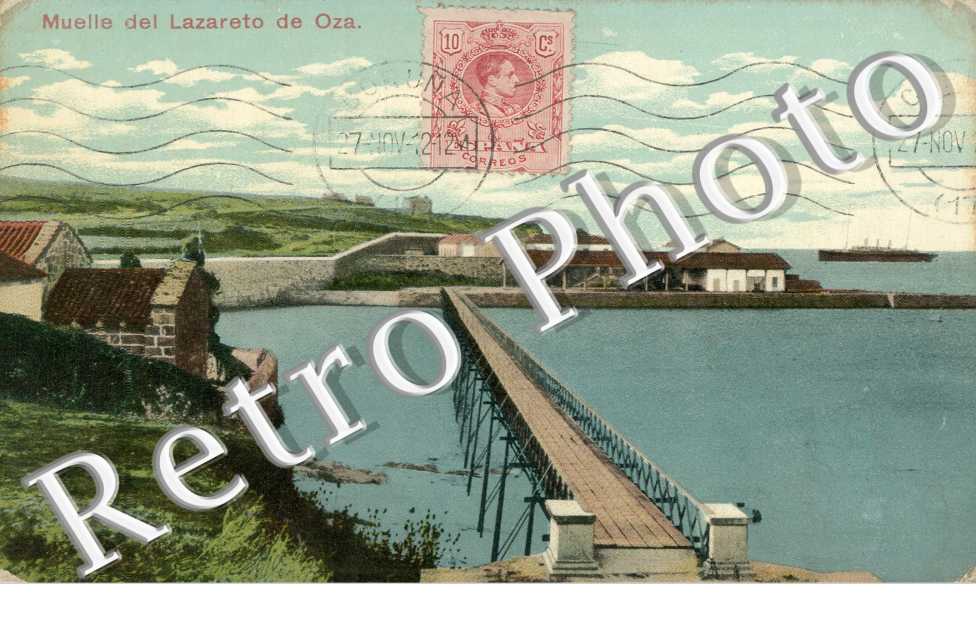 Muelle del Lazareto de Oza
