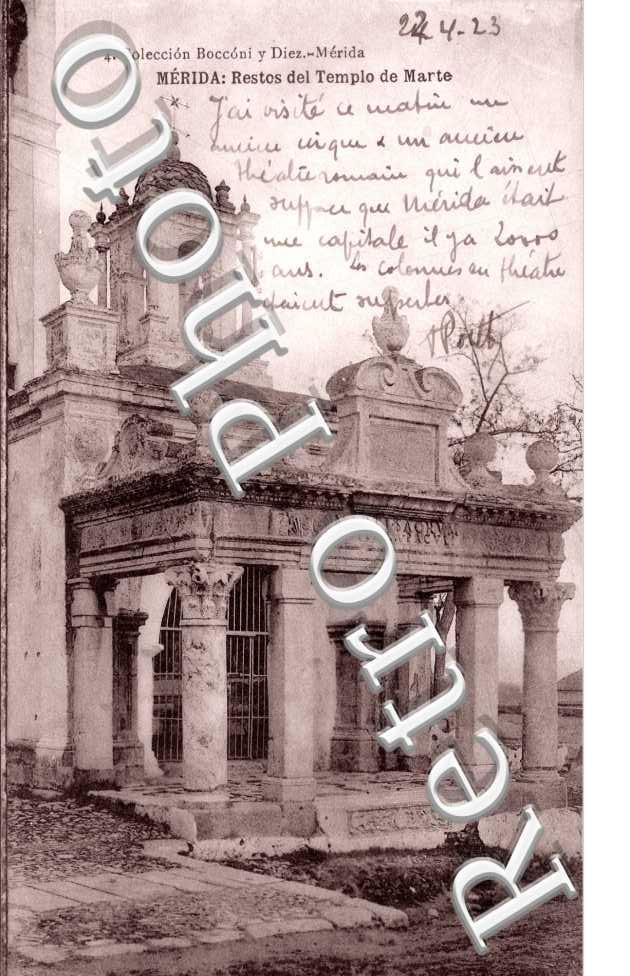 restos del templo de Marte