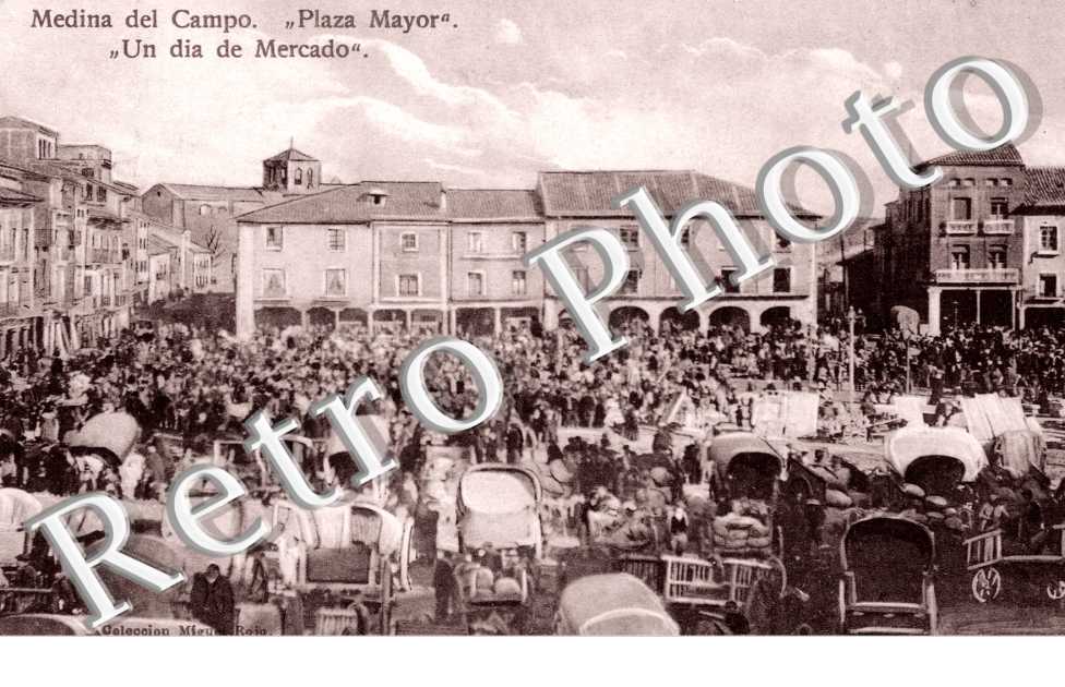 Plaza Mayor, Un dia de Mercado
