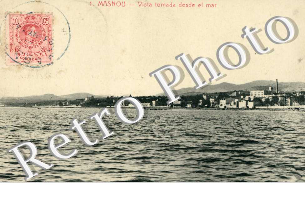 Vista tomada desde el mar