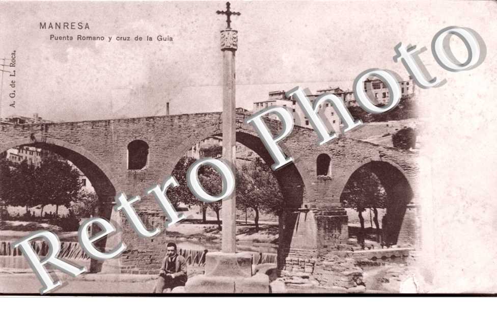 puente romano y cruz de la Guia