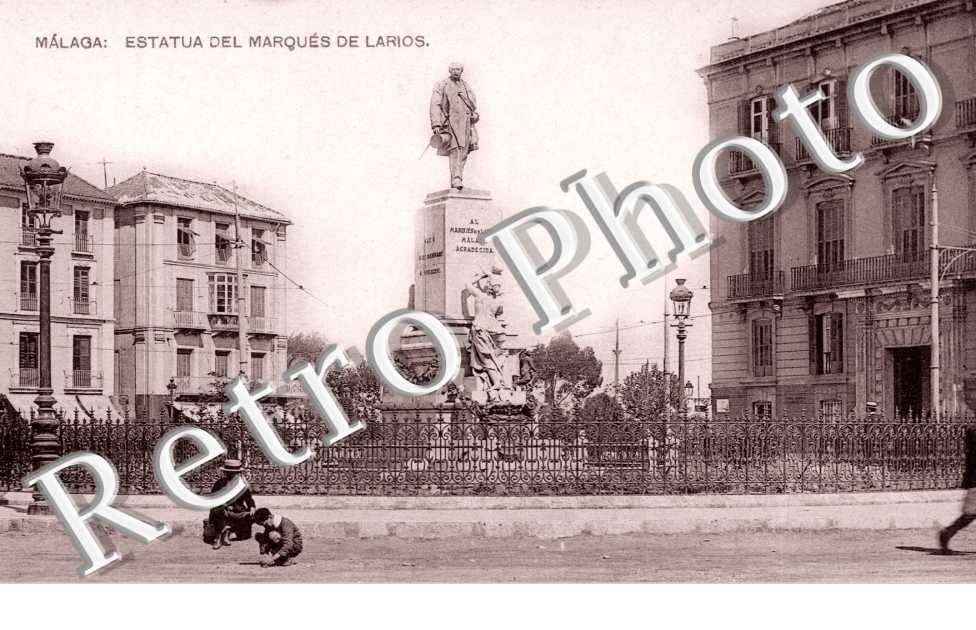 Estatua del marques de Larios
