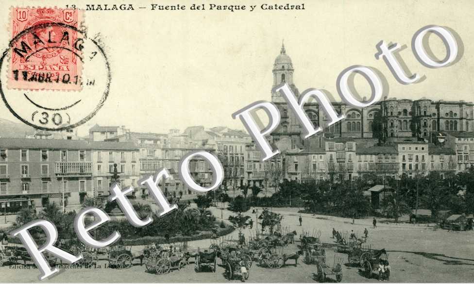 Fuente del Parque y Catedral
