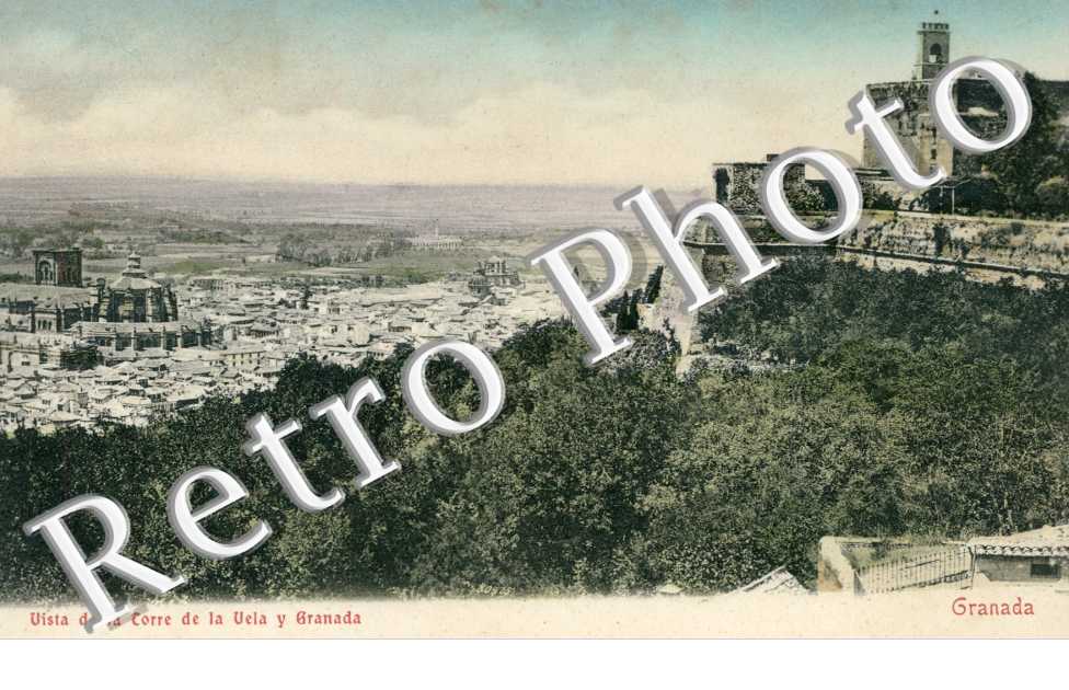 Vista de la Torre de la vela y granada