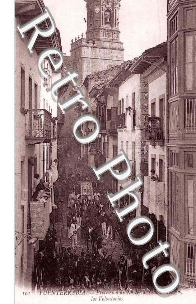 Procession de  Nuestra Senora de Guadalupe, los Volontorios