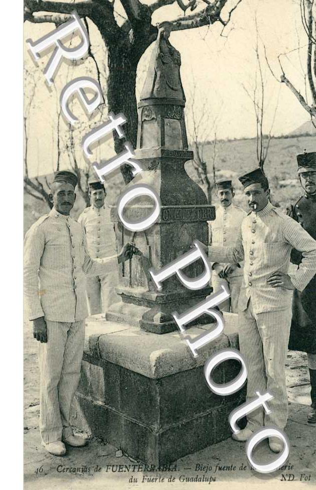 Biejo fuente de la artillerie du Fuerte de Guadalupe