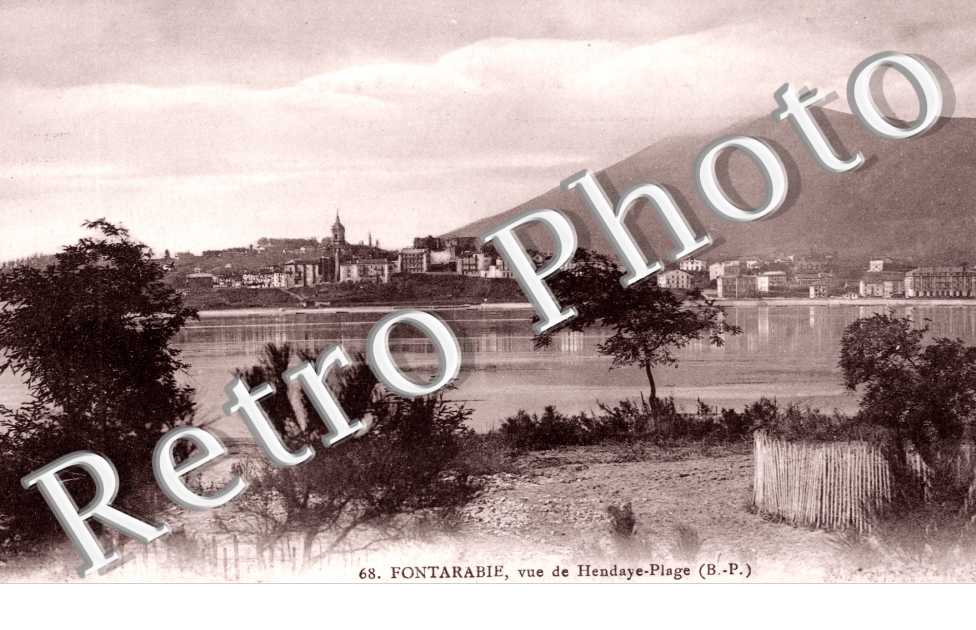 Vue de hendaye Plage