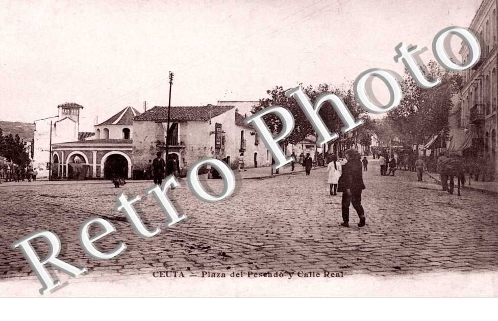 plaza del Peseado y calle Real