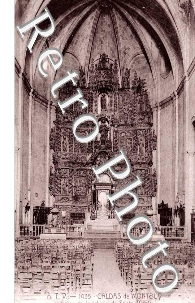 Interior de la Iglesia de Santa Maria