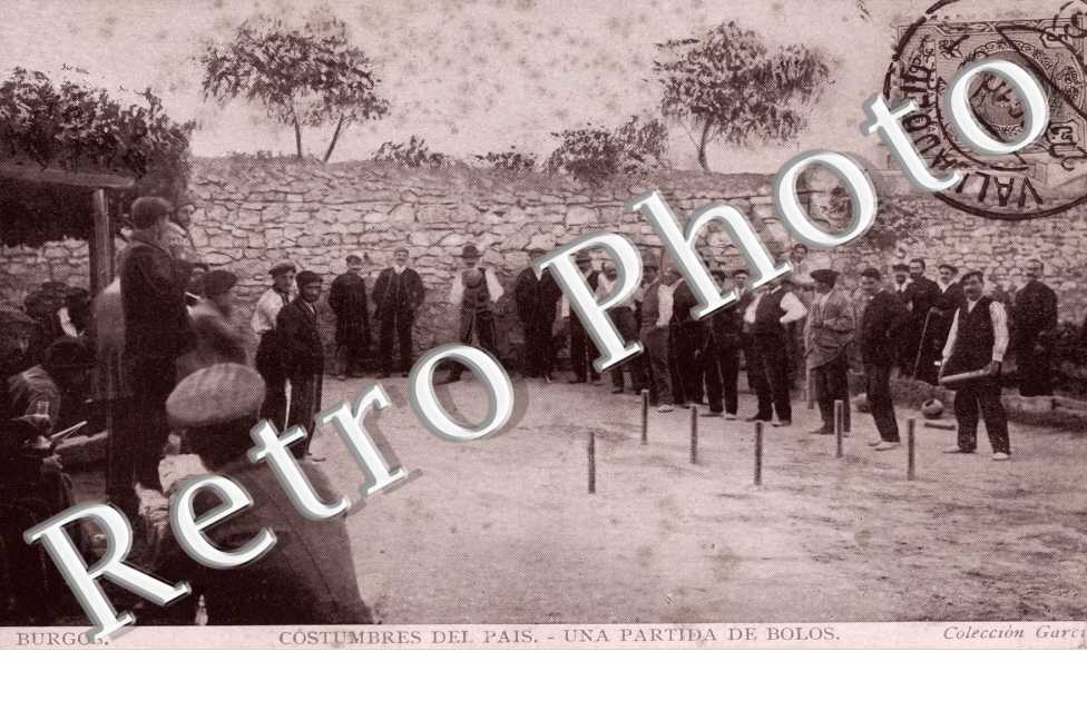 Costumbres del pais - une Partida de bolos