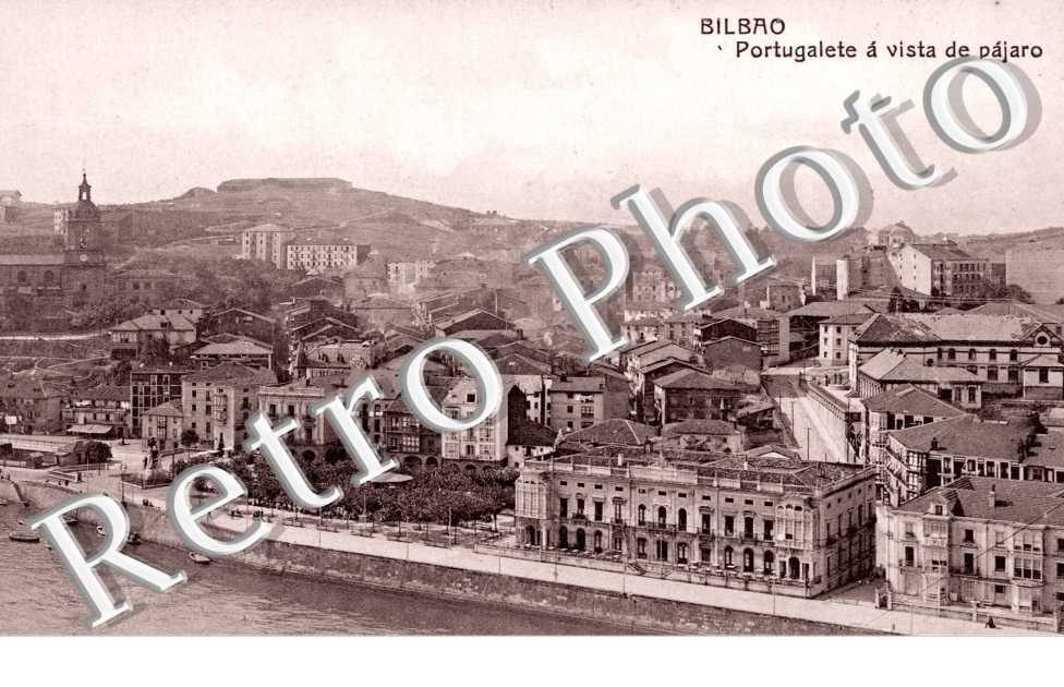 Portugalete a Vista de Pájaro