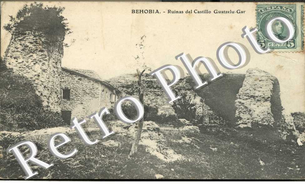ruinas del castillo Guatzelu-Gar