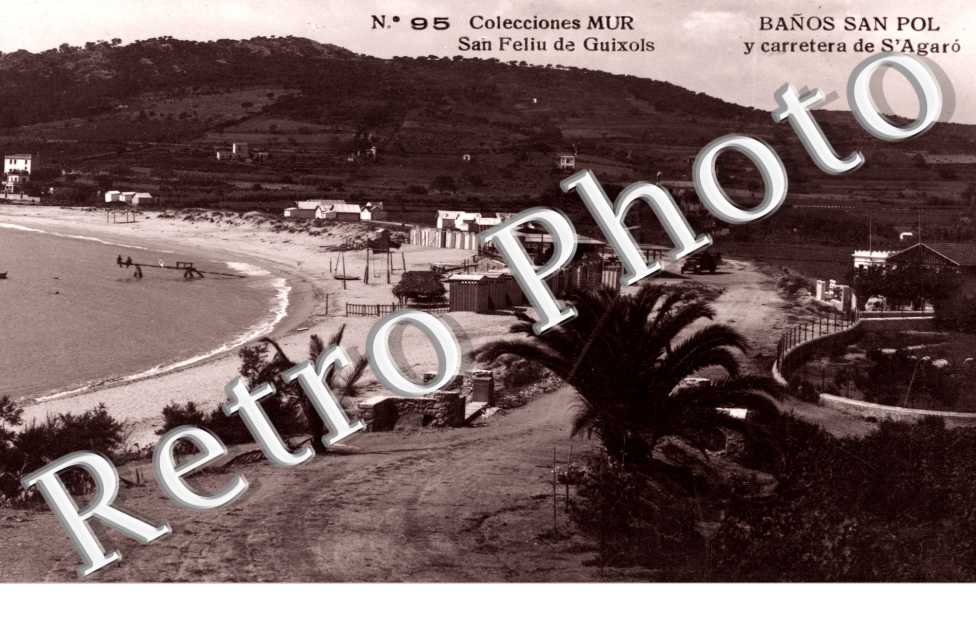 Baños San Pol y carretera de S'Agaró